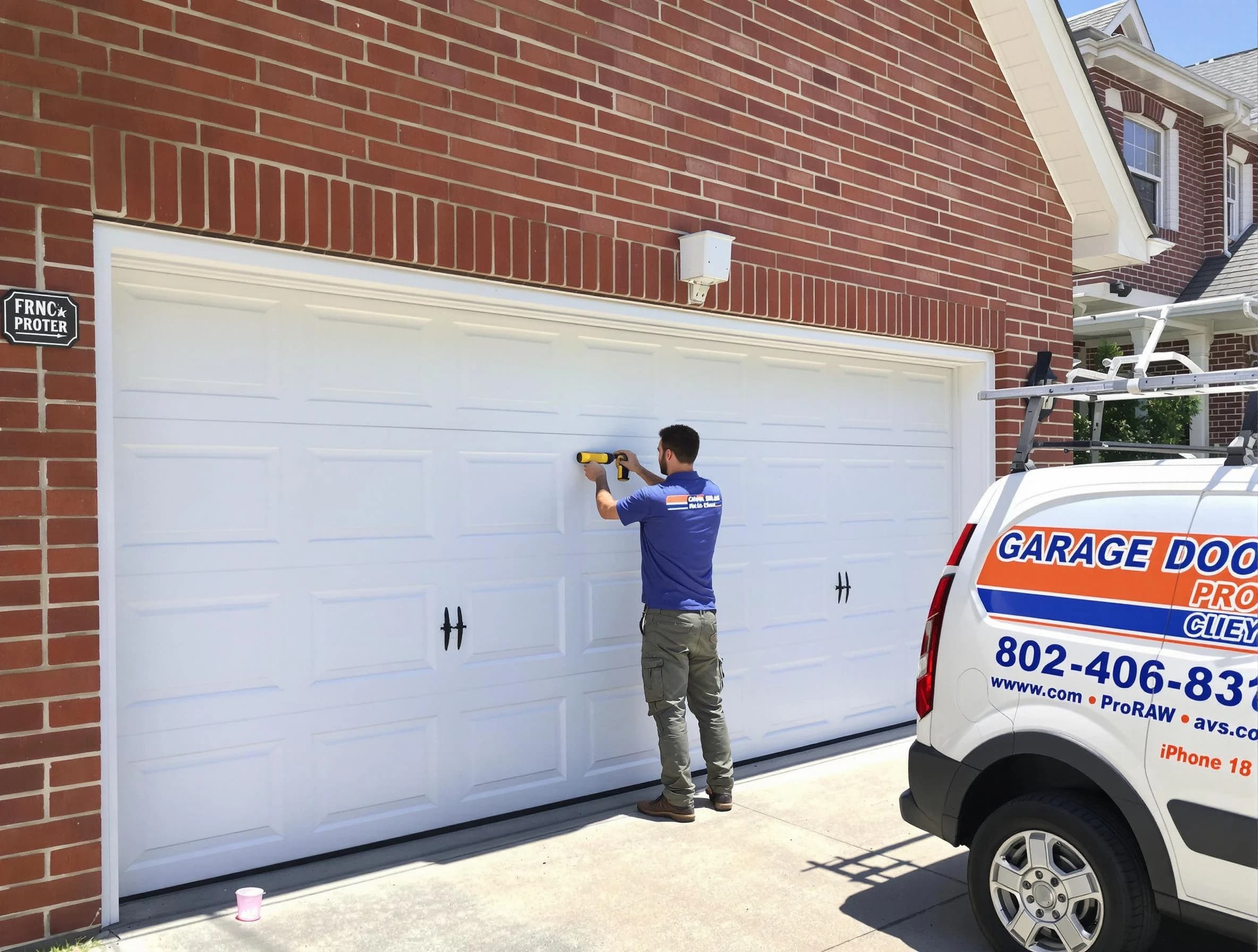 Local garage door repair service by Shawnee Garage Door Repair in Shawnee